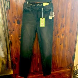 High rise skinny jeans